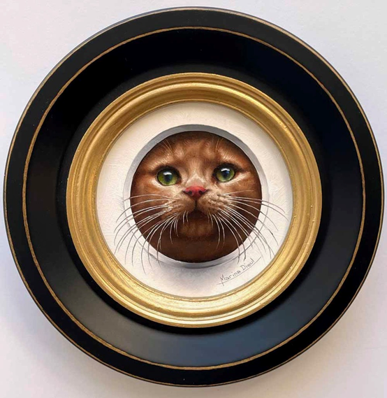 Lovely Creature-Catty with Green Eyes