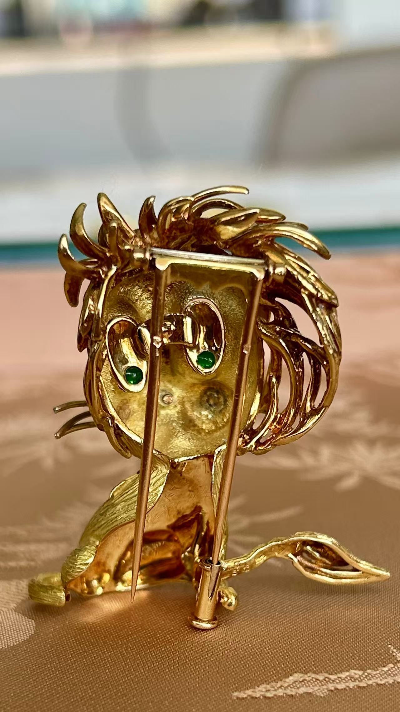 Lion Brooch by J.P.Bellin