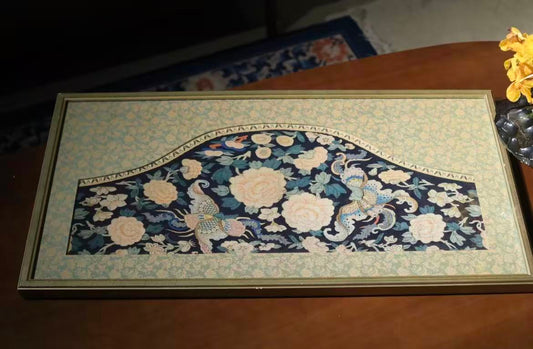 Qing-dynasty Kesi Tapestry: Butterflies and Flowers