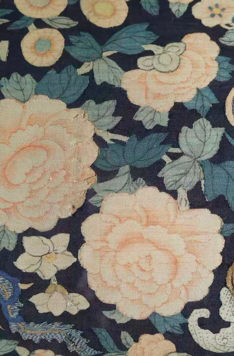 Qing-dynasty Kesi Tapestry: Butterflies and Flowers