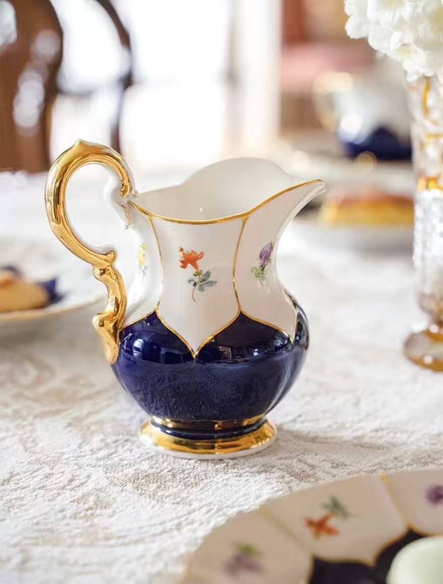 Meissen B-Form Afternoon Tea Set