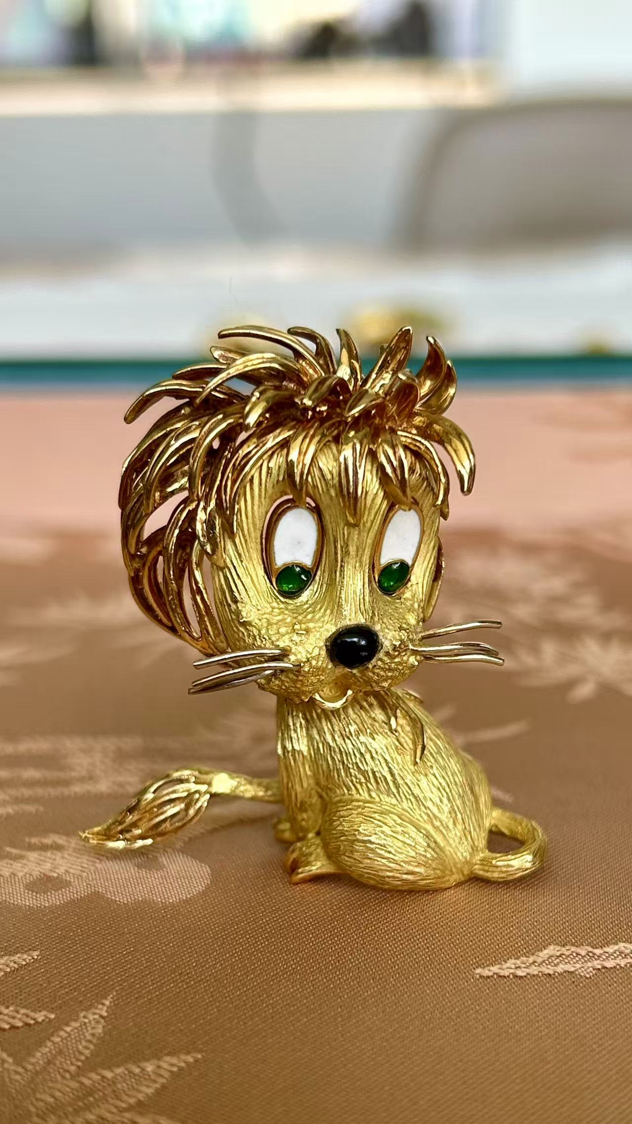 Lion Brooch by J.P.Bellin