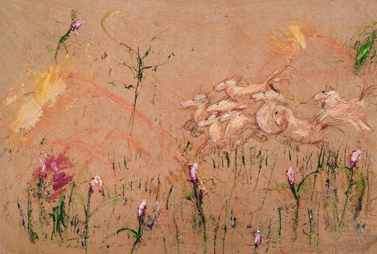 Green Grass Beyond the Mountains of the Eight Steeds